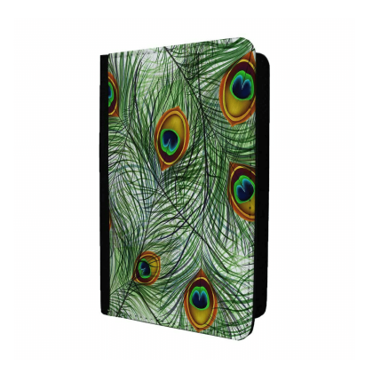 Peacock Pattern Passport Cover