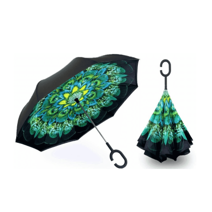 Peacock Pattern Umbrella