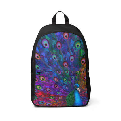 Backpack Original Colorful Peacock