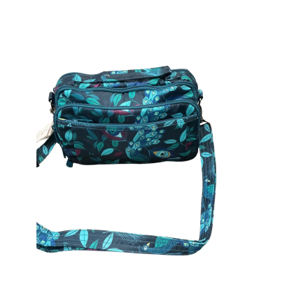 Peacock Convertible Belt Bag with RFID