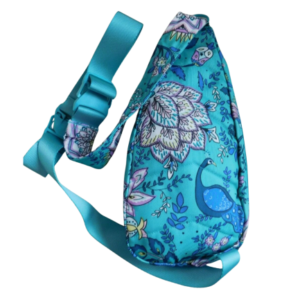 Peacock Garden Compact Sling Belt Bag